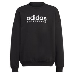 Adidas: Чёрная толстовка 