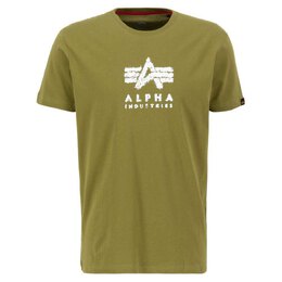 Alpha Industries: Зелёная футболка 