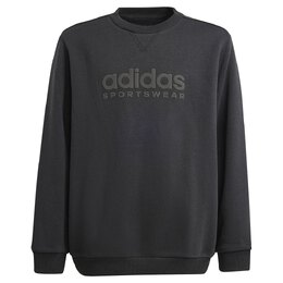 Adidas: Чёрная толстовка 