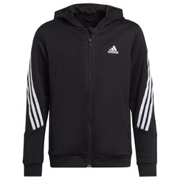 Adidas: Чёрная толстовка 