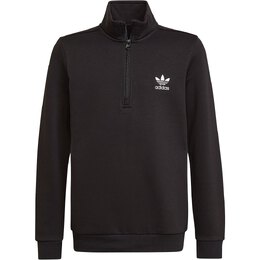 Adidas Originals: Чёрная толстовка  Originals