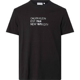 Calvin Klein: Футболка с принтом 