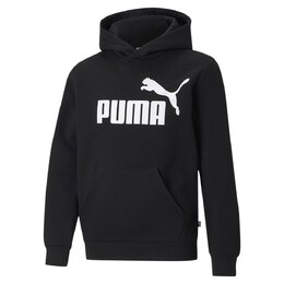 PUMA: Чёрная толстовка  Essentials