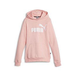 PUMA: Розовая толстовка  Ess