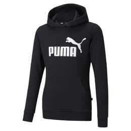 PUMA: Чёрная толстовка  Essentials