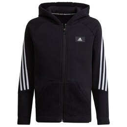 Adidas: Чёрная толстовка 