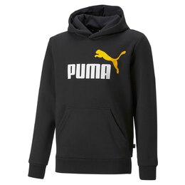 PUMA: Чёрная толстовка  Essentials