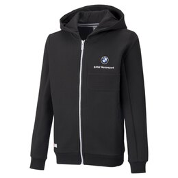 PUMA: Чёрная толстовка  BMW Motorsport