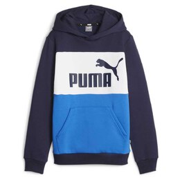 PUMA: Синяя толстовка  Essentials