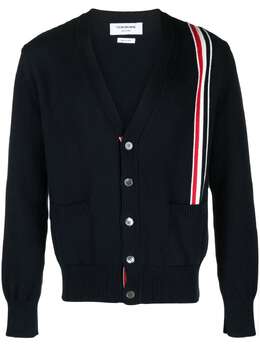 Thom Browne: Кардиган  RWB в полоску