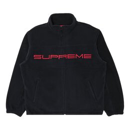 Supreme: Чёрная куртка  Polartec