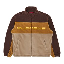 Supreme: Коричневая куртка  Polartec