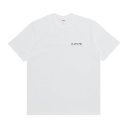 Supreme: Белая футболка 