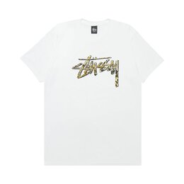 Stussy: Белая футболка 