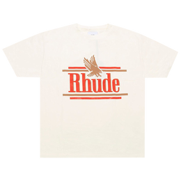 Rhude: Винтажная футболка 