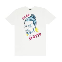 Stussy: Белая футболка 