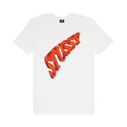 Stussy: Белая футболка 