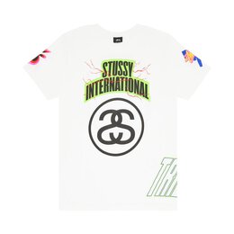 Stussy: Белая футболка 