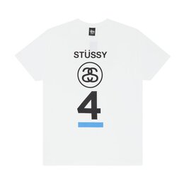 Stussy: Белая футболка 