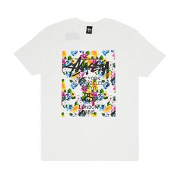 Stussy: Футболка с цветочным принтом 