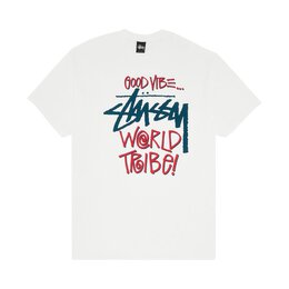 Stussy: Белая футболка 