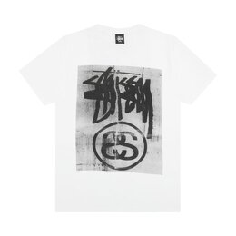 Stussy: Белая футболка 