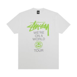 Stussy: Белая футболка 