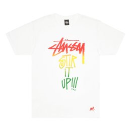 Stussy: Белая футболка 