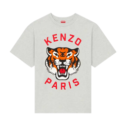 Kenzo: Футболка Tiger оверсайз