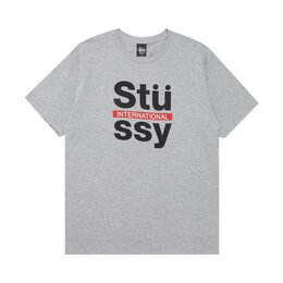 Stussy: Серая футболка 