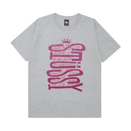 Stussy: Серая футболка 