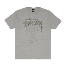 Stussy: Серая футболка 