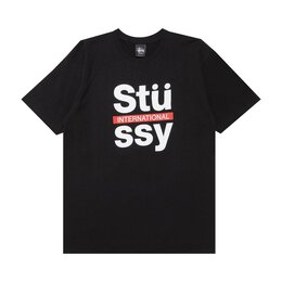 Stussy: Чёрная футболка 