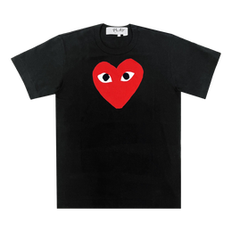 Comme Des Garçons Play: Красная футболка  Heart