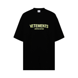Vetements Energy T-shirt Black