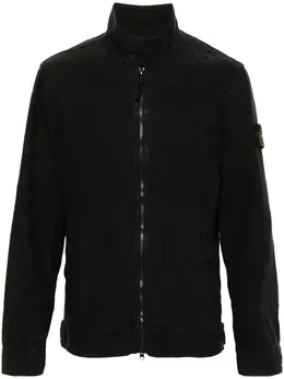 Stone Island: Чёрная куртка  Tela