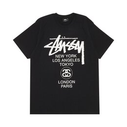 Stussy: Чёрная футболка 