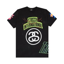 Stussy: Чёрная футболка 