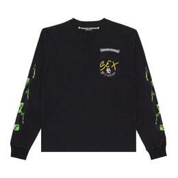 Chrome Hearts: Чёрный свитшот 