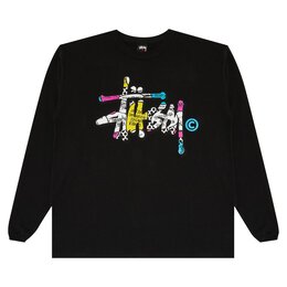 Stussy: Чёрный свитшот 