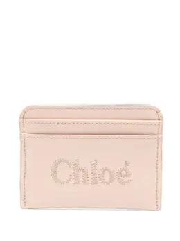 Chloé: Светлый картхолдер 