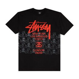 Stussy: Чёрная футболка 