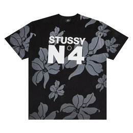 Stussy: Футболка с цветочным принтом 