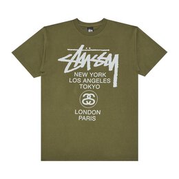 Stussy: Зелёная футболка 