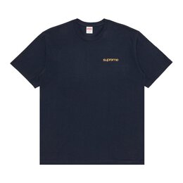 Supreme: Синяя футболка 