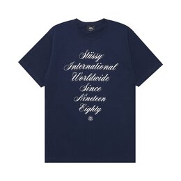 Stussy: Синяя футболка 