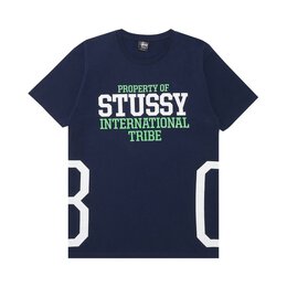 Stussy: Синяя футболка 