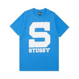 Stussy: Голубая футболка 