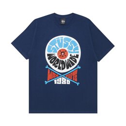 Stussy: Синяя футболка 