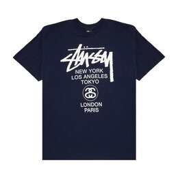 Stussy: Синяя футболка 